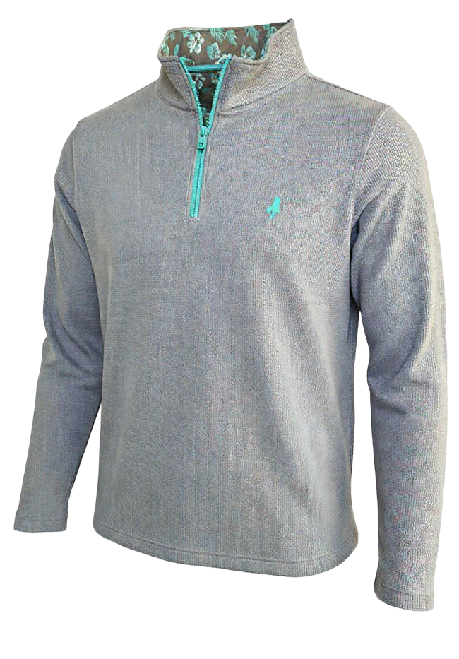 Blue Waves Adult Golf Quarter Zip Pullover